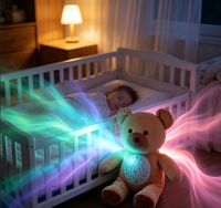2026 Machine à bruit blanc Aurora Maker pour l'intérieur, apaisant pour le sommeil, avec 70 sons, projecteur, minuteur et fonction Calm Pod pour chambre d'enfant