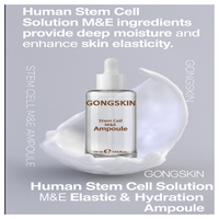 AMPOULE STEM CELL M&E - TAZO COMPANY - Soin anti-âge coréen hydratant pour le renouvellement de la peau - Niacinamide, adénosine, acide hyaluronique, glutathion