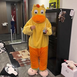 Übergroßer Paar-Pyjama, Cosplay-Partykostüm, Feiertags-Schlafanzug, Partykleidung für Geschenke IM97-W - Product Image 4