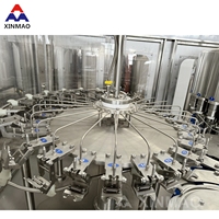 Équipement de production d'eau minérale pure entièrement automatique 10000BPH avec remplisseuse de bouteilles de 2L, machine de remplissage d'eau en bouteille