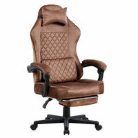 Chaise de jeu ergonomique au design européen moderne, pivotante à 360 degrés, chaise de bureau exécutive réglable en hauteur, en maille nylon