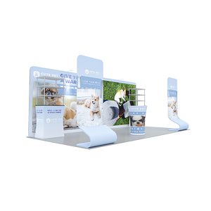 10 * 20ft xách tay nhôm triển lãm thương mại hiển thị gian hàng cài đặt nhanh chóng với giá tốt cho triển lãm - Product Image 3