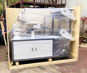 HDPE LDPE T-Shirt Túi Vest Túi tốc độ cao đầy đủ hai lớp bốn dây lạnh cắt túi làm máy - Product Image 6