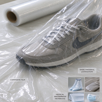 Film TPU transparent, polyuréthane thermoplastique, membrane élastique, film flexible imperméable pour la lamination des tissus des empeignes de chaussures de sport