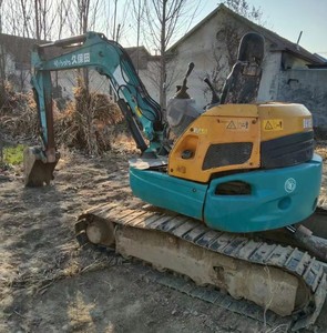 รถขุดตีนตะขาบ Kubota KX135 มือสองจากญี่ปุ่น ไม่มีห้องโดยสาร รถขุด Kubota KX135 มือสอง สีเดิมจากโรงงาน - Product Image 1