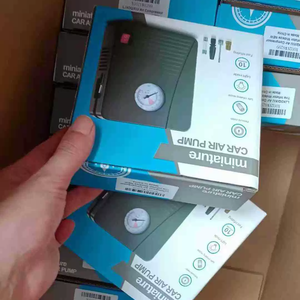 Neumático portátil para vehículo eléctrico de coche, bomba de inflado de coche multifuncional de 12V con luz LED de emergencia - Product Image 6