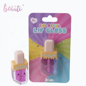 Ensemble de maquillage pour enfants en plastique mignon avec brillant à lèvres, jouets de beauté écologiques non toxiques pour filles - Product Image 6