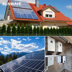 ระบบพลังงานแสงอาทิตย์สำหรับบ้านแบบไฮบริด Sunwave ขนาด 20 กิโลวัตต์ชั่วโมง 16 กิโลวัตต์ชั่วโมง 10 กิโลวัตต์ ใช้แผงโซลาร์เซลล์ประสิทธิภาพสูง รุ่น HZEB-HCT-57 ระบบออลอินวัน - Product Image 6