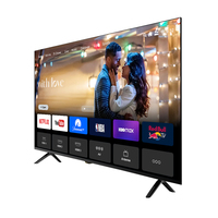 Téléviseur LED intelligent 32 pouces FHD 1920x1080 Écran plat OEM ODM Android WiFi USB pour la maison, l'hôtel et l'affichage commercial