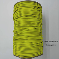 Premium Runde Elastische Schnur 3mm Verschleißfeste Polyester-Latex-Schockkordel für Handwerk Bekleidung Hochfestes Elastisches Seil für Outdoor-Aktivitäten