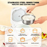 Écran TFT Affichage Cuisine Robot Cuisson Machine Thermo Multifonction Robot De Nourriture En Acier Inoxydable Pot Intérieur Grande Capacité