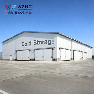 Industrial Refrigeration Warehouse High Efficient Pu Sandwich Panel Engineering Solution Quick Install Logistics Company - Product Image 1