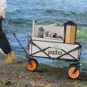 Chariot de camping pliable en maille pour le <span class=keywords><strong>sport</strong></span> et l'extérieur, motorisé électrique tout-terrain, chariot de courses et de courses alimentaires - Product Image 6