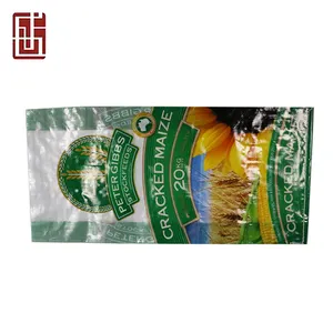 Prix écologique de grain de riz sacs d'emballage sacs de 25 kg fournisseur
