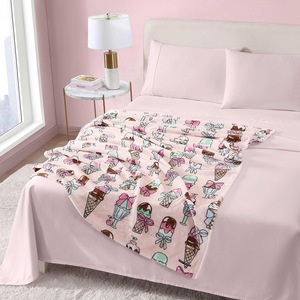 Couverture en flanelle à motif de chat de dessin animé, couverture de sieste, couverture douillette et chaude, super douce pour la chambre à coucher, le salon, impression personnalisée, vente en gros - Product Image 2