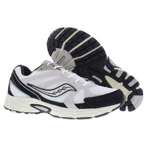 Saucony Ride Millennium Zapatos para caminar con parte superior de malla transpirable unisex Blanco Negro - Product Image 4
