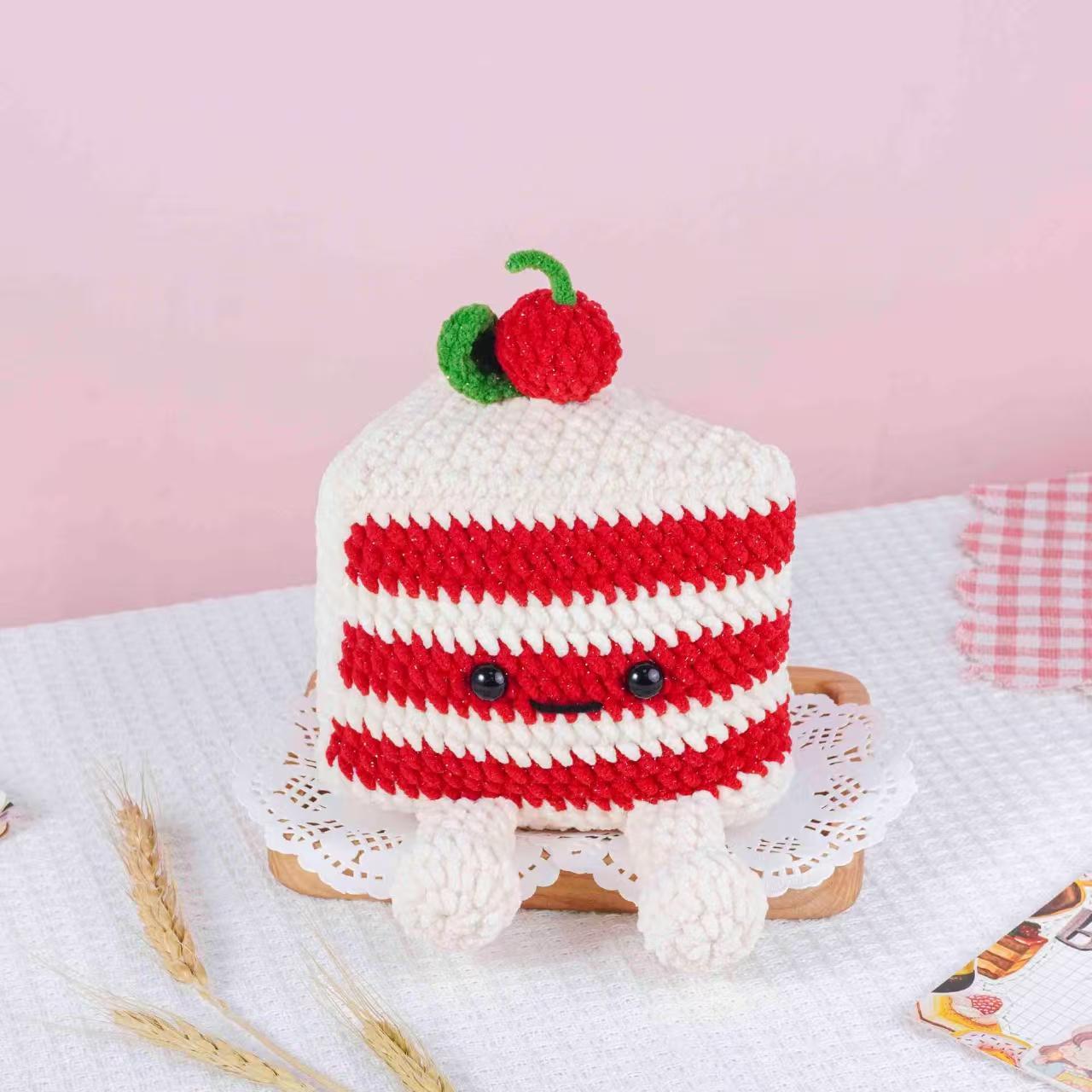 pastel de terciopelo rojo