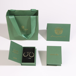 Custom Logo Recyclable Magnetic Closure Square <b>Book</b>-Style Satin-Lined Paper Jewelry <b>Box</b> for Ring Earring Necklace Packaging <b>Box</b> - Product Image 4