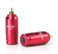 Batterie Rechargeable pour Machine à tatouage, 10 w, connecteur RCA, alimentation de stylo