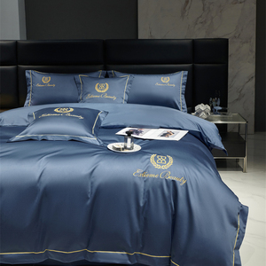 Parure de lit en satin blanc plat Sferra Grande, housse de couette, draps, luxe hôtelier, 1800 fils - Product Image 2