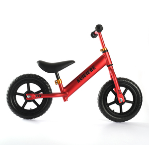 프리미엄 12인치 알루미늄 어린이 밸런스 자전거 단일 속도 인체공학적 조절 가능한 안장 2-7세 소년용 - Product Image 4