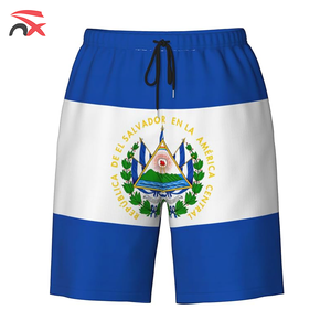 Shorts Deportivos Personalizados al por Mayor con Logotipo, Shorts con Bandera de República Dominicana, <span class=keywords><strong>Jamaica</strong></span> y México para Suministros Promocionales - Product Image 4