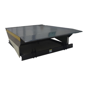 Nivelador de muelle hidráulico Rampa de carga de contenedor hidráulico estacionario Nivelador de muelle de patio ajustable Rampa de muelle plegable telescópica - Product Image 1