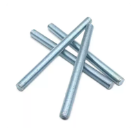 Zinc Plated Threaded Rod DIN975 4.8 Grade Carbon Steel Full Thread Stud M3-M48