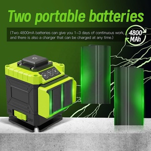 Hot bán màu xanh lá cây Pin Lithium tự san lấp mặt bằng mức độ công cụ 3x360 chéo dòng <span class=keywords><strong>laser</strong></span> cho xây dựng công nghiệp mức độ <span class=keywords><strong>laser</strong></span> - Product Image 5