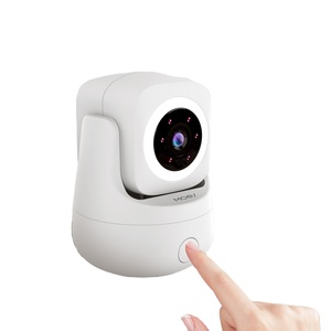 Caméra intelligente WiFi Tuya, caméra de surveillance CCTV, intérieure, 3MP HD, panoramique 360° °   Inclinaison à 180° °   Travail à domicile avec Alexa, <span class=keywords><strong>Google</strong></span> Home, MOES, automatisation de la maison intelligente - Product Image 1