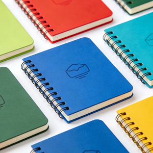Ensemble de carnets personnalisés en gros avec logo, couverture rigide en cuir PU, format A5 A6, pour cadeaux d'entreprise et promotion de bureau - Product Image 1