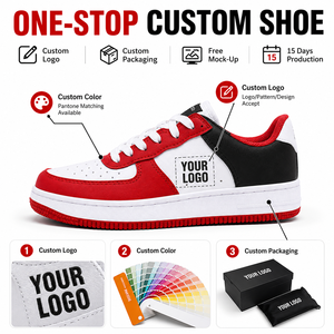 Chaussures de sport personnalisées pour l'école, avec logo personnalisé, chaussures de tennis, chaussures de marche décontractées pour étudiants et équipes - Product Image 2