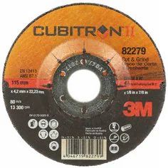 3M™Cubitrón™II 125mm X 4,3mm X 22mm Herramienta híbrida de corte y formación de discos - Product Image 1