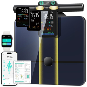 Báscula Inteligente Digital de Bioimpedancia para Medir Grasa Corporal con Electrodos de 8 Puntos de Contacto, Tipo BIA - Product Image 1
