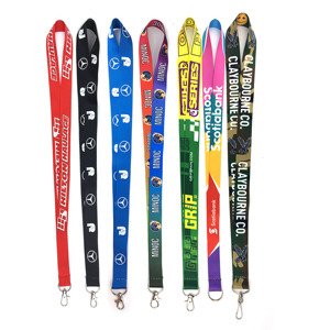 Wholesale Sublimation Starry Sky Design Neck Strap Printed With Logo Satin Custom Ribbon <b>Lanyard</b> - Product Image 4