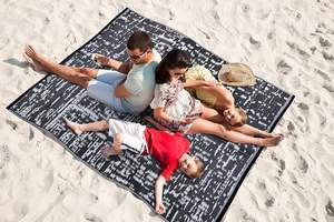 मोटी प्लग नमी के साथ पोर्टेबल आउटडोर आरवी मैट-शिविर के लिए टिकाऊ और मुस्लिम प्रार्थना पीपी सामग्री यार्ड चटाई - Product Image 5