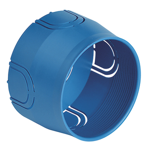 Scatola di montaggio a incasso 60mm blu per condotti e raccordi - Product Image 1