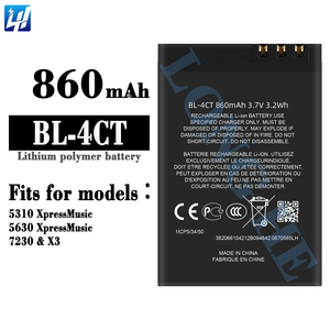 Batería de Repuesto Compatible de Bajo Precio, Recargable, de Iones de Litio de 3.7V y 860mah, Modelo Gb T18287 para Teléfono <span class=keywords><strong>Celular</strong></span> BL-4CT - Product Image 2