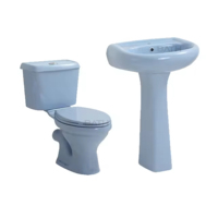 ORTONBATH Europe Afrique Nigéria Articles sanitaires en céramique bon marché Salle de bain Deux pièces Wash Down WC Toilette avec cuvette Couvre-siège Toilettes