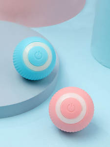 Commercio all'ingrosso della fabbrica OEM elettrico rotolamento automatico <span class=keywords><strong>Smart</strong></span> Pet Ball piccolo Silicone interattivo per interni formazione giocando cane gatto giocattolo - Product Image 2