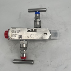 Valvola Wika Block-and-Bleed Modello IV2 per GPL/Gas Propano, Regolatore di Pressione Gas in Acciaio Inossidabile con Funzione di Chiusura e Misurazione della Pressione di Sfiato - Product Image 5