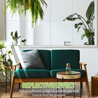 Wholesale Self Adhesive Acrylic Mirror Flexible Plastic Mirror Sheets Wall Stickers Combination Frameless Small Mirror