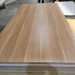 Kepler furnitur meja dapur pintu tahan api furnitur kulit fenolik 0.6mm HPL Formica Post membentuk lembar laminasi tekanan tinggi