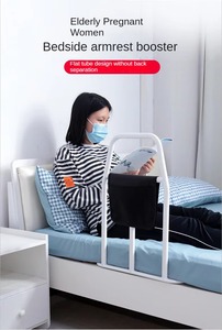 Riel de asistencia para cama de acero para adultos en el hogar, Riel de agarre para cabecera con cuerda, asistencia para ancianos - Product Image 4