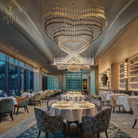 JEILI Projet de conception sur mesure de luxe clé en main pour hôtels et restaurants, solution tout-en-un, ensemble de tables et de chaises commerciales