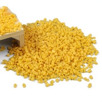 Cire d'abeille granulée jaune pour bougies, cosmétiques, rouges à lèvres et baumes à lèvres - Origine Hebei
