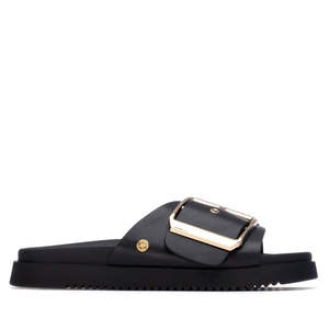 Sandalias Xti para Mujer, Negras, Talla 38, Tacón de 3 cm, Plataforma - Product Image 1