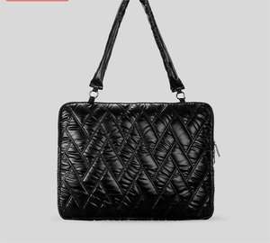 2025 New Wholesale Puffer <strong>Lap</strong> <strong>Top</strong> <strong>Sleeve</strong> Crossbody Tote Bag Unisex Quilted Waterproof Nylon Puffer Handbags with Strap - Product Image 3