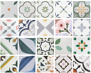Azulejos de Porcelana Cerámica Modernos, Precio Competitivo, Directamente del Fabricante, Interior Antideslizante, Textura de Imitación de Piedra, 12 mm de Grosor - Product Image 1