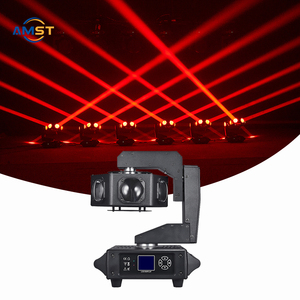 Projecteur LED professionnel <span class=keywords><strong>Osam</strong></span> UFO 6x20W RGBW 4-en-1 à tête mobile, contrôleur DMX 512, angle de balayage 360° pour mariages et fêtes - Product Image 1